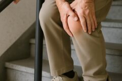 “난간 안 잡고 내려가세요?” 60대 계단 이용할 때 무릎 망가뜨리는 사람들의 공통점