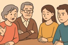 “애들이 듣고 다들 조용해졌어요..” 60대 부모가 자녀 앞에서 절대 꺼내면 안 되는 이야기 3가지