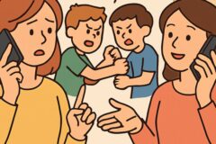 “우리 아이가 맞았다고 전화하기 전에 보세요” 이웃 자녀 문제로 관계 틀어지지 않는 부모들의 대처법 1위