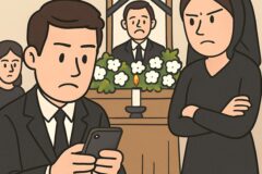 “유가족이 다 보고 있습니다..” 장례식장에서 스마트폰 꺼내면 안 되는 순간 3가지