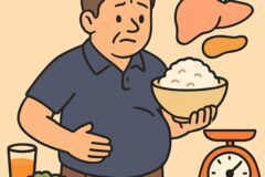 “큰 밥공기 그대로 쓰시면..” 50대 넘어 배만 나오는 진짜 이유 3가지