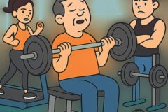 “헬스장에서 눈총 받는 사람..” 중장년이 모르고 하는 민폐 행동의 공통점