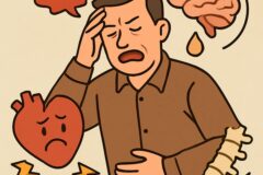 “화 자주 내더니 결국..” 중년 몸이 무너지는 순서 3가지