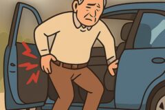 “차에서 내릴 때마다 허리가 찌릿하다면..” 65세 이상이 삐끗하는 진짜 이유