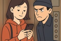 “엘리베이터 타자마자 휴대폰 꺼냈습니다..” 범죄자가 노리는 사람들의 공통점