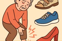 “발목이 자꾸 시큰거립니다..” 60대 관절 망가뜨리는 신발 3가지