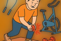 “무릎이 자꾸 시리고 아픕니다..” 60대 연골 닳게 만드는 운동 3가지