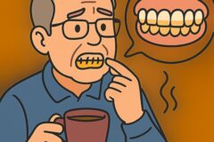 “치아가 자꾸 누래집니다..” 60대 치아 착색 심하게 만드는 음료를 매일 마시는 진짜 이유