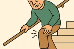 “계단만 올라도 무릎이 시큰거린다면..” 60대가 지금 당장 고쳐야 할 계단 이용 습관 3가지
