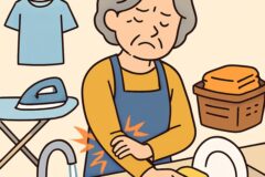 “팔꿈치 바깥쪽이 자꾸 시큰하다면..” 60대가 집안일 할 때 고쳐야 할 동작 3가지