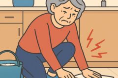 “무릎 다 망가뜨립니다..” 60대 관절 수명 확 줄이는 집안일 자세의 공통점