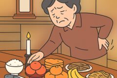 “허리가 아파도 계속 서 있습니다..” 제사 준비하는 60대가 다음 날까지 아픈 진짜 이유