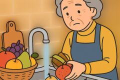 “물에만 씻으면 농약 그대로입니다..” 추석 차례상 과일 안전하게 준비하는 법 60대가 꼭 알아야 할 순서