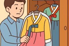 “비닐 벗기지 않고 옷장에 넣었다간..” 추석 한복 내년까지 구김 없이 보관하는 방법 3가지