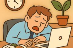 “점심 먹고 나면 더 힘들다는 사람들의 공통점”.. 오후 3시만 되면 쓰러지는 직장인 식사 습관