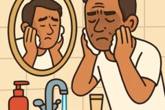 “씻을수록 칙칙해집니다..” 중년 피부 톤 어둡게 만드는 세안 습관의 진짜 이유