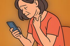 “매일 하는데 목주름만 깊어집니다..” 40대 이후 목 피부 늙게 만드는 자세 습관