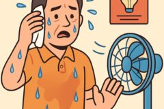 “땀이 자꾸 쏟아집니다” 중년 이후 꼭 알아야 할 땀 줄이는 생활법
