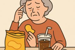 “자꾸 손이 간다..” 60대가 꼭 알아야 할 건강 해치는 간식 습관 3가지
