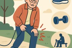 “산책 매일 하는데 왜 무릎이 아플까?” 60대가 놓치는 운동 방식 함정 3가지