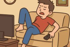 “TV 보다가 이 자세는 혈관 막힙니다..” 소파에서 피해야 할 자세 1위