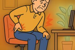 “허리 아픈 건 나이 탓만이 아닙니다..” 50대 이후 요통 부르는 앉는 버릇 1위