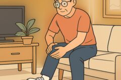 “병원 가기 전에 먼저 해보세요..” 60대가 집에서 무릎 통증 줄이는 가장 쉬운 동작 3가지