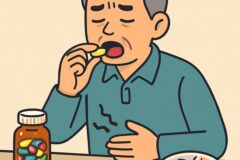 “공복에 먹었다가 속만 버립니다..” 50대 이후 영양제 먹는 순서 틀리면 생기는 일 3가지