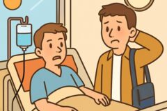 “오전에 갔다가 욕먹었습니다..” 병문안 갈 때 가장 실례되는 시간대를 고른 사람들의 공통점