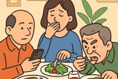 “나도 모르게 이러고 있었네..” 식당에서 품격 떨어뜨리는 5060 행동 3가지