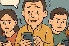 “단톡방 분위기 싸해집니다..” 친목 모임에서 민폐 되는 중장년 메시지 습관의 진짜 이유